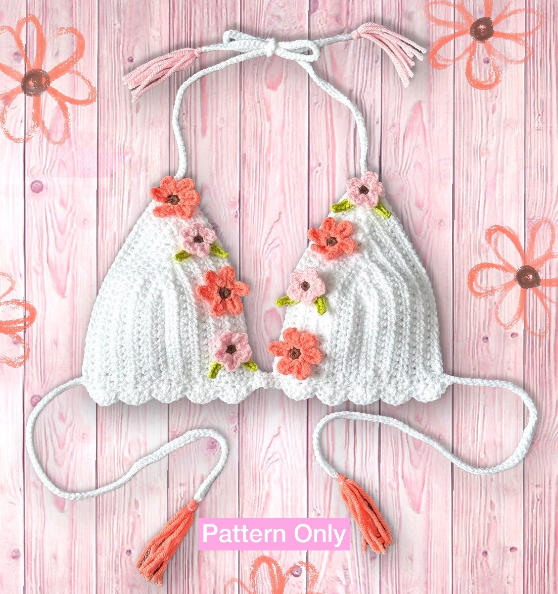 Flower Fest Top Crochet Pattern